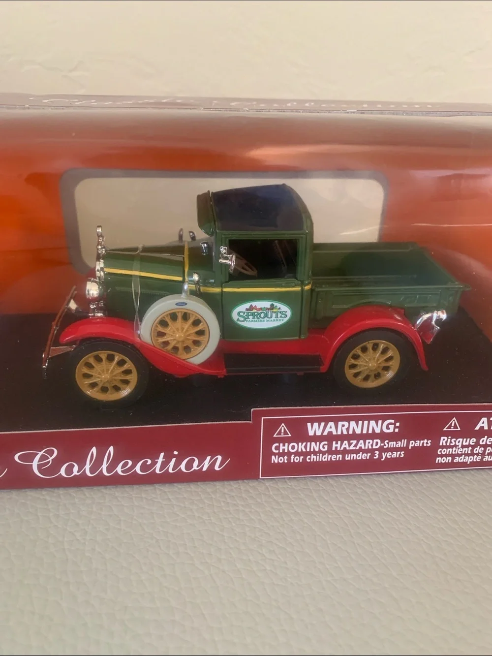 Classic Collection Sprouts Die Cast Ford Model A Pickup Truck Vehicle Toy